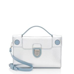 Dior Metallic Calfskin Diorever Top Handle